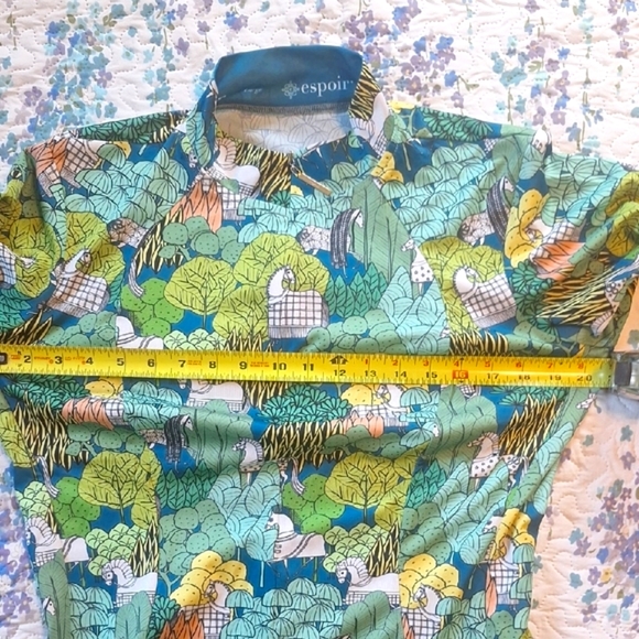 Espoir Enchanted Forest Forest Equestrian Riding Top - Picture 3 of 6